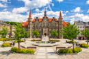 Rathaus von Walbrzych, Polen