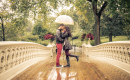 Schönes Paar im Central Park, New York