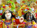 Krishna und Balarama