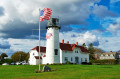 Chatham Leuchtturm, Cape Cod, Massachusetts