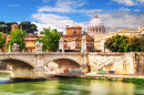 Vittorio Emanuele Brücke in Rom
