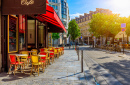 Straßencafé in Paris, Frankreich
