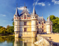 Schloss Azay-le-Rideau, Loiretal, Frankreich