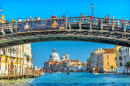 Ponte dell’Accademia, Canal Grande, Venedig