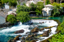 Blagaj-Waterfalls, Bosnien und Herzegowina