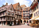 Elsässische Stadt Colmar, Frankreich