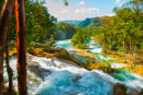 Wasserfälle von Agua Azul, Chiapas, Mexiko