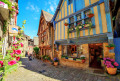 Stadt von Dinan, Bretagne, Frankreich