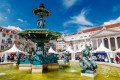 Rossio, Lissabon, Portugal