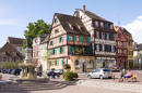 Colmar Stadtbild, Elsass, Frankreich