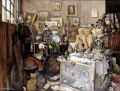 Das Atelier des Künstlers