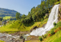 Steinsdalsfossen Wasserfall, Norwegen