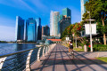 Uferpromenade in Singapur