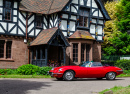 Klassischer Jaguar E-Typ in Chester