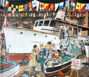 Boat Show - Collier's Cover von 1950