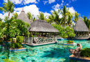 Tropisches Resort, Mauritius Island