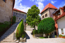 Bled Schlosshof, Slowenien