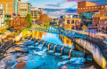 Innenstadt von Greenville, South Carolina