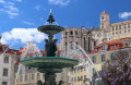 Rossio-Platz, Lissabon, Portugal