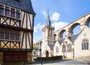 Morlaix Altstadt, Bretagne, Frankreich