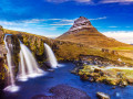 Kirkjufellsfoss Wasserfall, Island
