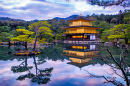 Kinkaku-ji, Goldener Pavillon, Kyoto, Japan