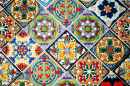 Orientalische Mosaikfliesen
