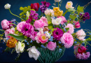 Stillleben mit Blumen in einer Vase