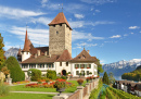 Schloss Spiez am Thunersee, Schweiz