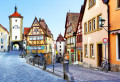 Rothenburg ob der Tauber, Bayern, Deutschland