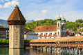 Kapellenbrücke, Luzern, Schweiz