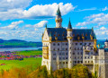 Schloss Neuschwanstein, Bayerische Alpen