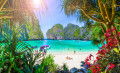 Maya-Strand auf Phi Phi Insel, Thailand