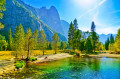 Yosemite-Nationalpark im Herbst