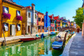 Insel Burano, Venedig, Italien