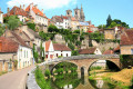 Semur-en-Auxois, Burgund, Frankreich