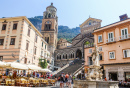 Domplatz, Amalfi, Italien