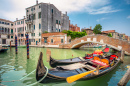 Kanal in Venedig, Italien