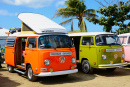 Oldtimer VW-Bus, Rincon, Puerto Rico