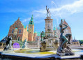 Neptunbrunnen und Schloss Frederiksborg, Dänemark
