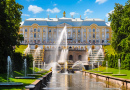 Große Kaskade von Schloss Peterhof, Russland