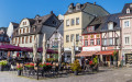 Marktplatz in Boppard, Deutschland