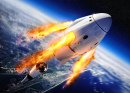 SpaceX Crew Dragon Raumschiff