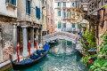 Ruhiger Kanal in Venedig, Italien