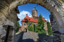 Burg Tzschocha in Leśna, Polen