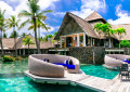 Tropisches Resort, Insel Mauritius