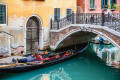 Kanal in Venedig, Italien