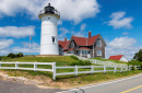 Nobska Leuchtturm, Cape Cod, Massachusetts