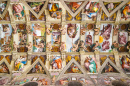 Decke der Sixtinischen Kapelle, Vatikan