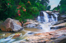 Turga Wasserfall, Westbengalen, Indien